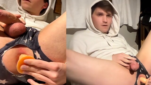 Close up of tight guy vag