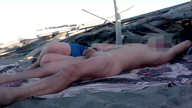 Homemade Exhibitionist, Beach Stranger