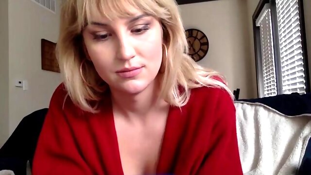 Big Tits Blonde, Shemale Solo, 2025