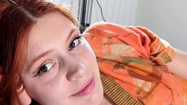 A Red Head Girl Makes Me an Amazing Blowjob, Deepthroat, Hawk Tuah Edition