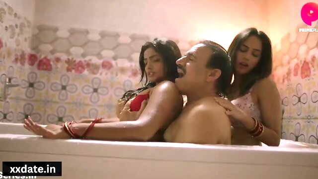 Beautiful Indian hookers horny porn scene