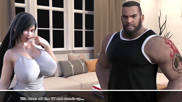 Tifa Del Universo Final Fantasy Las Prefiere Grandes Y Negras( Parte 3)