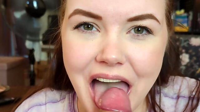 Cute Girl, Pov Suck, Facial, Swedish