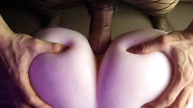 Fucked a beautiful ass deep in the ass and gently finished in the ass