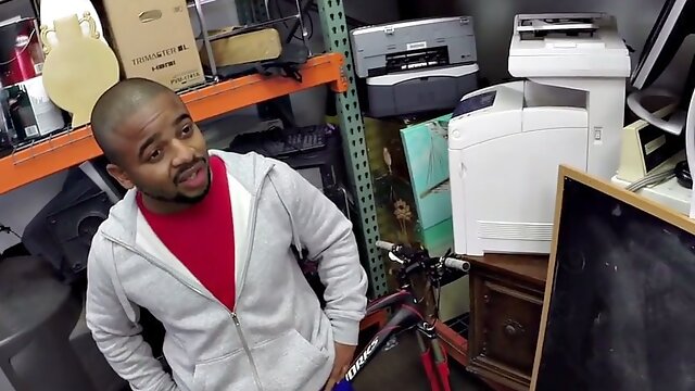 Real black straight guy being bottomed