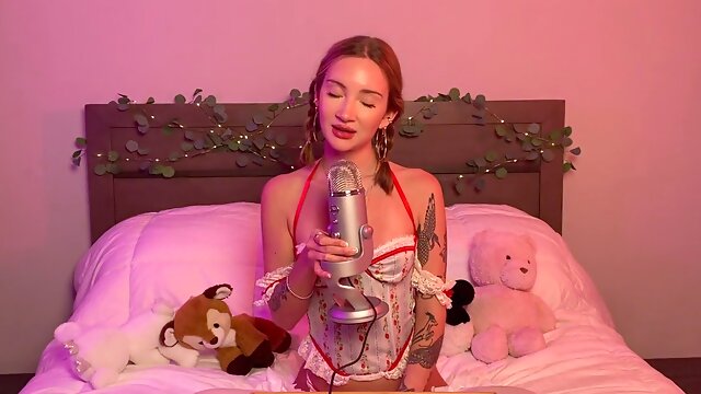 College nubile valentines ASMR JOI