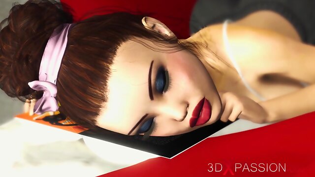 Animation 3d, Stiff Cock, Futanari