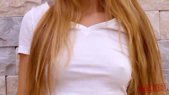 Alexis Crystals tight ass gets stretched wide by a huge cock in Analized