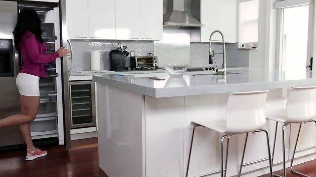 Crystal Rushs Big Ass Gets a Wild Ride from Lucky Dudes Big Cock