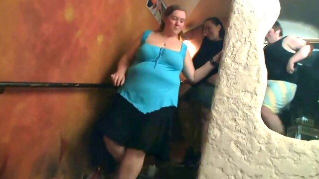 Big titted BBW party with busty babes and hung studs