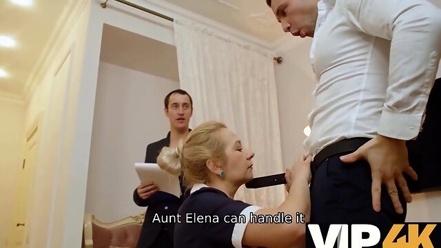 Watch this blonde MILF get her pussy drilled by a VIP4K dying lobster in HD