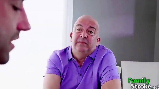 New Stepmom Squirting on Stepsons Cock