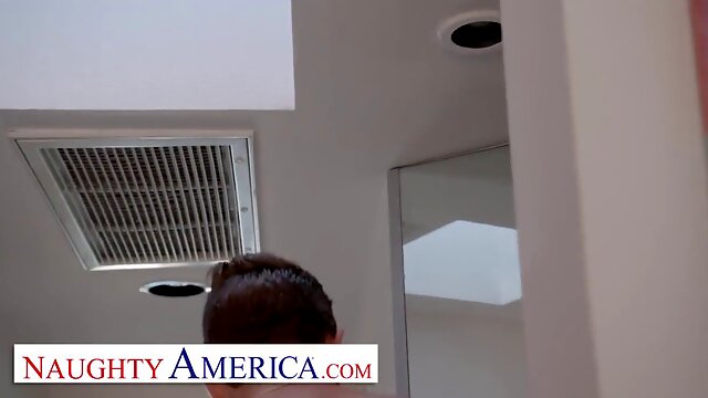 Casca Akashova fucks the neighbors stepson