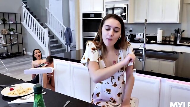 Gorgeous MILFs Working Their Best Until they Get The Reward Right In Their Mouths