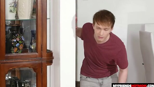 Hot milf Tia Cyrus fucks young cock