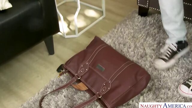 Hot milf Stevie Lix fucks young cock