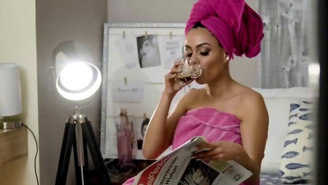 Juan Lucho’s stepmom Canela Skin walks into his room one morning and starts telling him off about the slutty girl he was with the other night, Juan says it’s none of her business and throws her out of his room