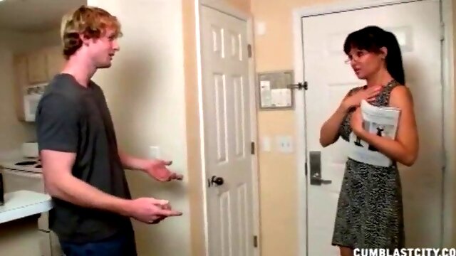 Big dick explodes for the hot milf