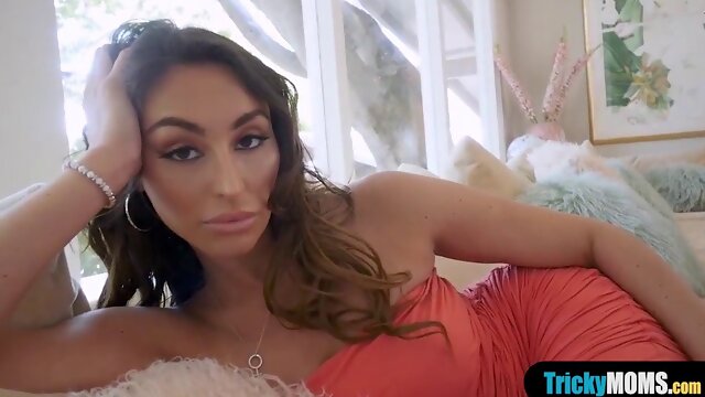 My dream comes true i fuck my busty MILF stepmother