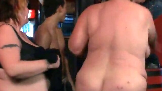 Fat group party with three bbw
