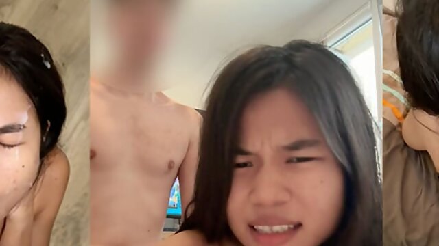 Fuck your 18yo Asian schoolmate before her parents comeback home