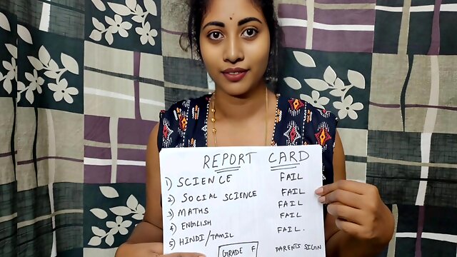 Indian Stepdaughter School Report Card Stepdad With Hindi Sex And Devar Bhabhi