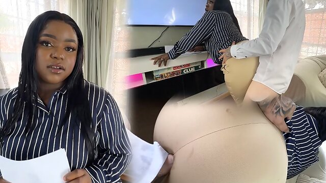 African Bbw, Ebony, POV