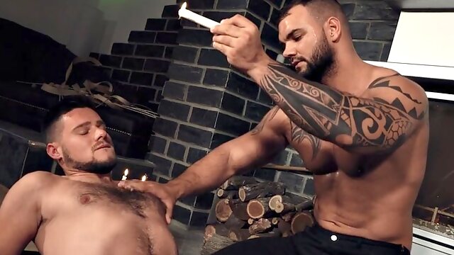 Dominant hunter barebacks after deepthroating