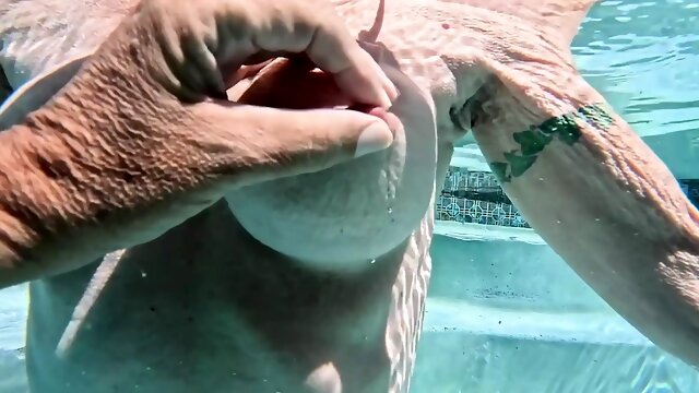 Public Pool, Fuck That Cam, Hairy Shower, Amateur, Underwater