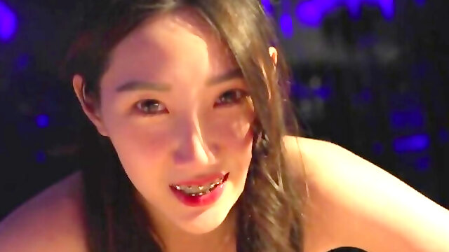 Charming Asian girl sucks and rides dick in a POV video