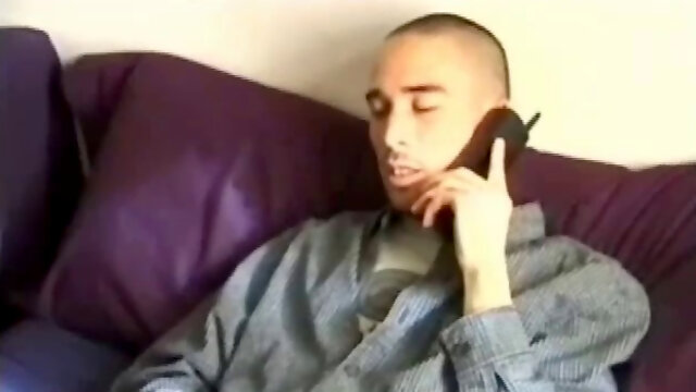 Marios girlfriend blew him off, so he wants to jack off. For a skinny boy, Mario has a nice fat cock. Unexpectedly, Mario finger fucks himself while continuing to jack off.