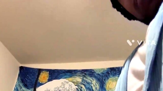 No Nut November but My Coworker Fuck Me in Pink Over the Sink BBC