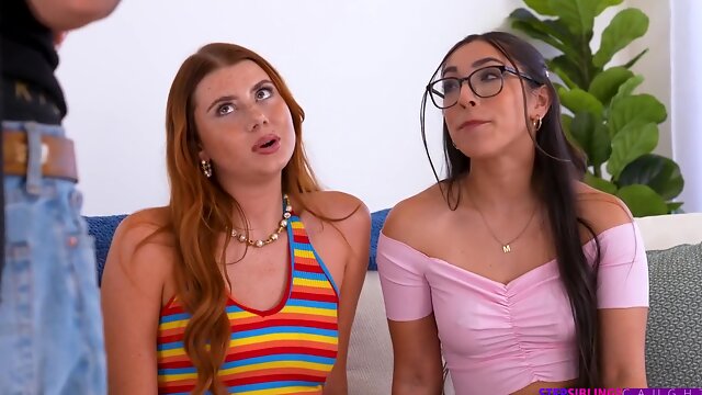 Stepbro Owes Us Some Dick - Madison Wilde & Stella Luxx