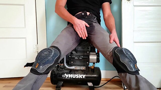 Soaking my pants while I work