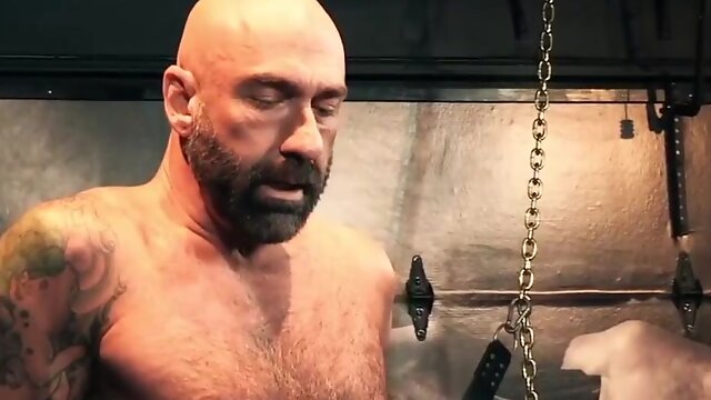 Pierced Drew Sebastian hole stretched by young stallion cock8888