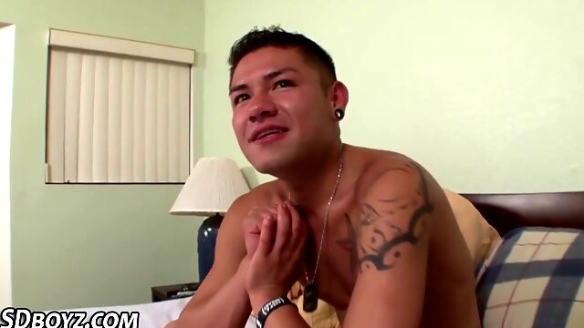 Mexican inexperienced jizm covered