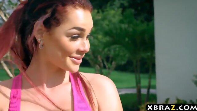 Tits Redhead Blows And Fucks Boyfriends Friend