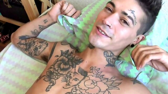 Amazing reality bareback fuck with phat uncut Latin stud