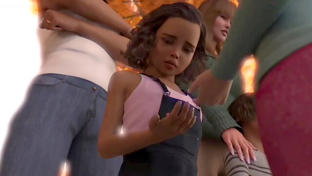 Three-dimensional girl-on-girl adult game with mature characters