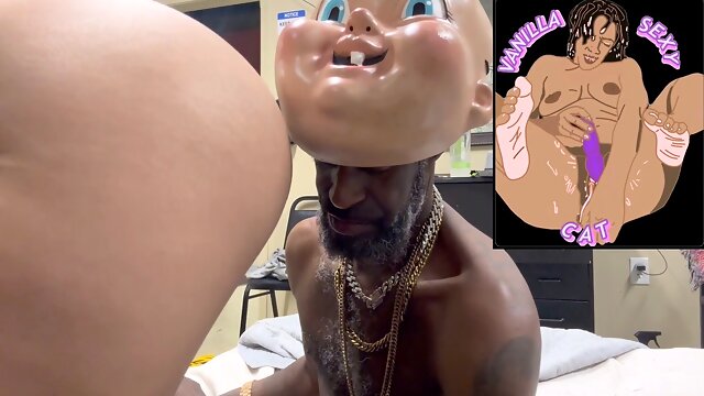 Ebony MILF enjoys 69 action, gives blowjob, and rides hard cock