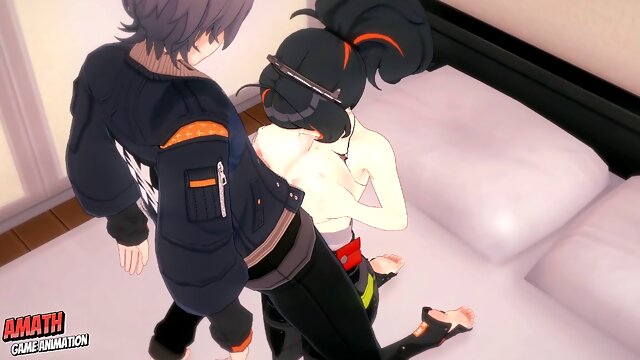 Zhu Yuan soaks her massive ass and breasts in milk