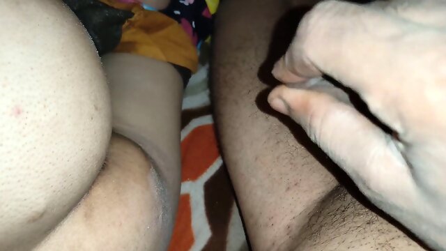 Late night anal sex session with seductive maid in private.