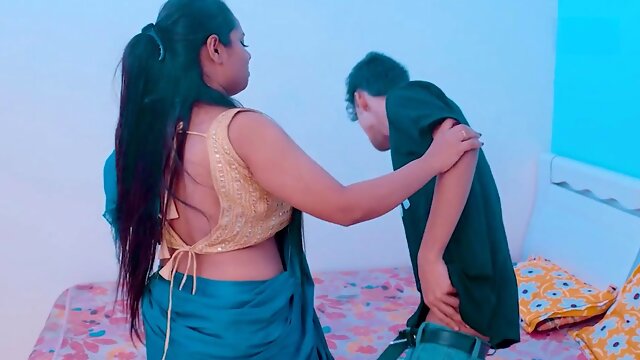 Cheating wife gets pounded by ex while hubby away