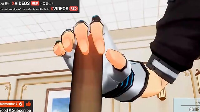 2D anime porn - sensual blowjob in manga style