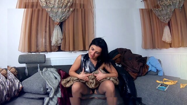 Compilation of Milf Calla - Group fetish fun, hardcore deepthroating, and kinky fur play x18