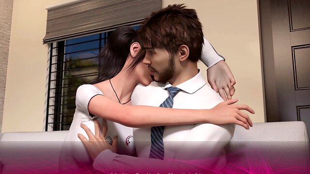 Stepdaughter enjoys 4k porn and 3D sex adventures