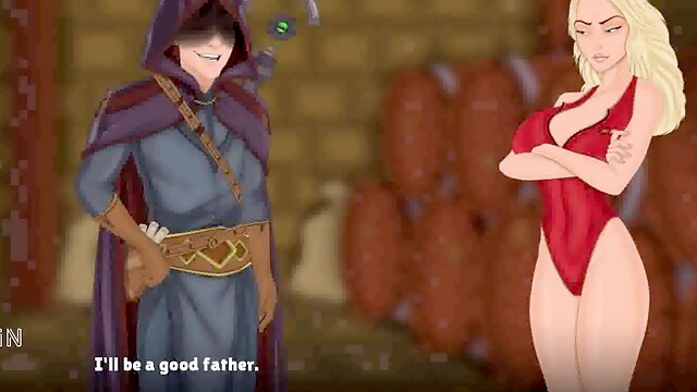 Erotic adventures of a wizard - Outdoor balcony escapades in Porn Valley