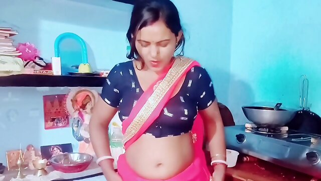 Indian threesome sex video - hardcore doggy-style anal and facial cum for hot Indian wife