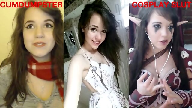 DeerNadia wanks off challenge with snailers