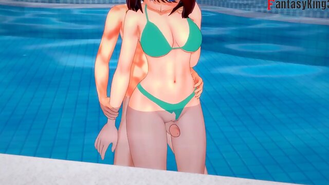 Anzu Mazaki (Tea Gardner) gets intimate - 1 - Yu-gi-Oh - support Fantasyking3 on Patreon for exclusive full & FPOV content!